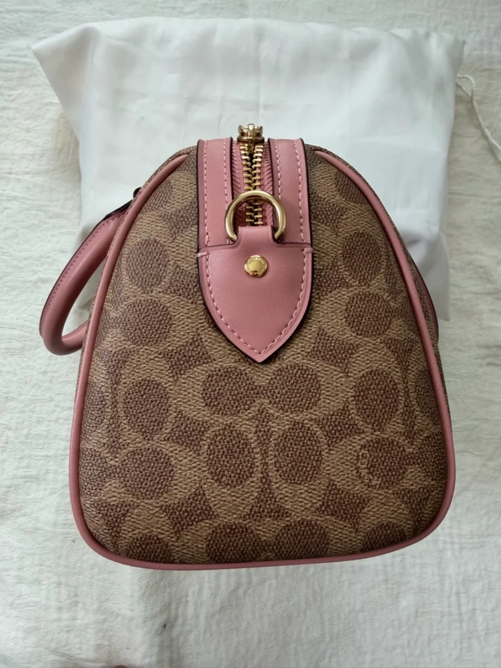 Coach Rowan Satchel Signature Canvas - Picture 6 of 16
